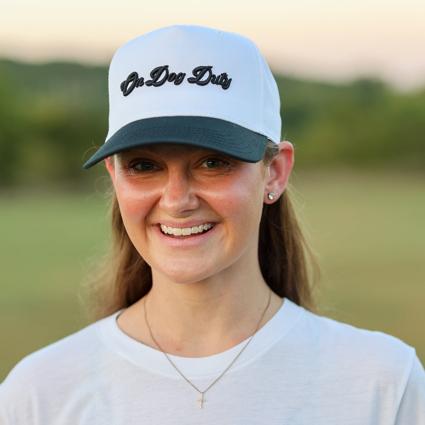 On Dog Duty Vintage Trucker Hat