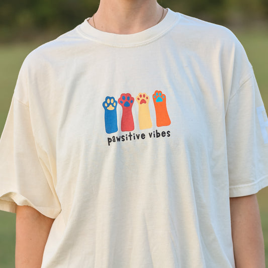 Pawsitive Vibes Short Sleeve T-Shirt