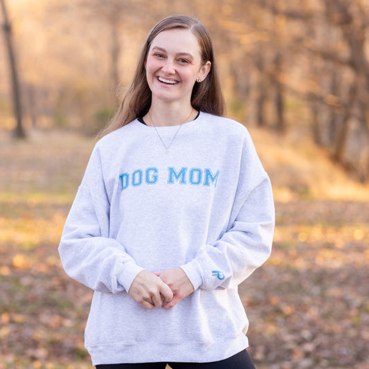 Varsity Dog Mom Crewneck