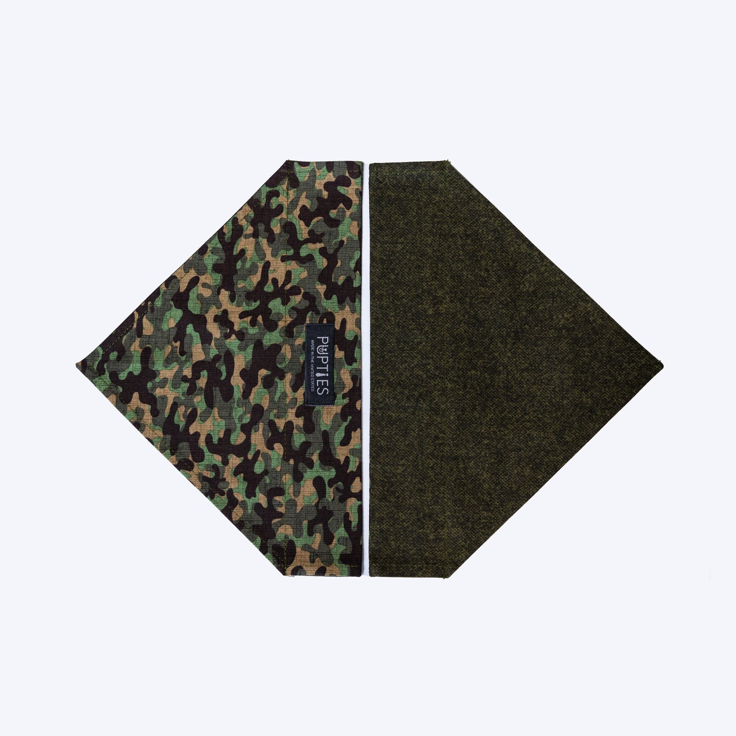 Camo/Dark Green Bandana